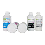 5 Colors(C,M,Y,K,W) CALCA Direct to Transfer Film Ink for Epson Printheads. 32 oz, Bottle of 1L, Water-based DTF Inks - PRINTHOLIX