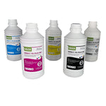 5 Colors(C,M,Y,K,W) CALCA Direct to Transfer Film Ink for Epson Printheads. 32 oz, Bottle of 1L, Water-based DTF Inks - PRINTHOLIX