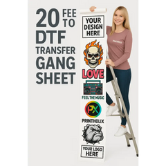 22.5’’ DTF Gang Sheet Builder for Custom High-Quality Printing - Fast Turnaround & Easy Upload - Gang Sheet