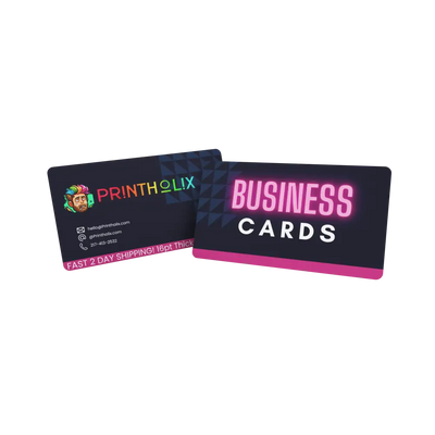 Business Cards 16pt thickness double sided Gloss UV Coating - Supplies