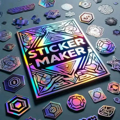 Holographic Sticker Maker - PRINTHOLIX