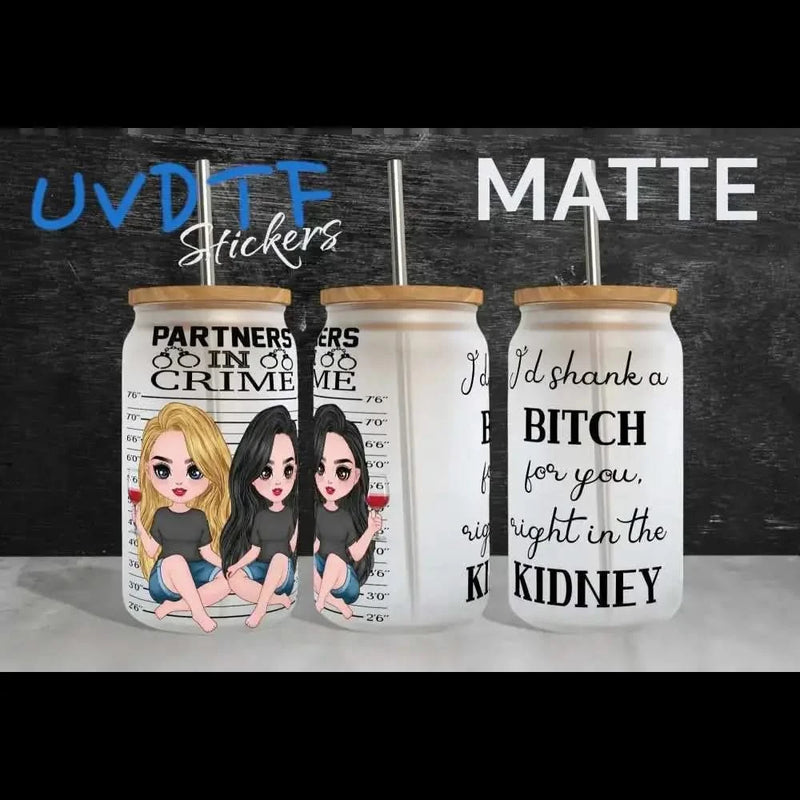 MATTE UVDTF GANG SHEET STICKERS - PRINTHOLIX