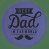 Round Leatherette Patches Adhesive with Stitching 3 1/2" X 2" - PRINTHOLIX